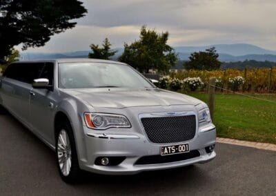 Silver Anniversary Ideas - Chrysler Limo Hire Melbourne